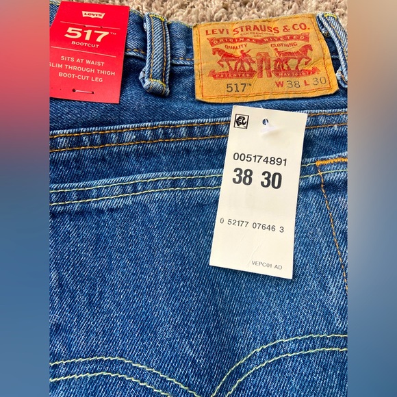 Men’s Levi & Strauss Jeans size 38/30 Brand New - Picture 4 of 7